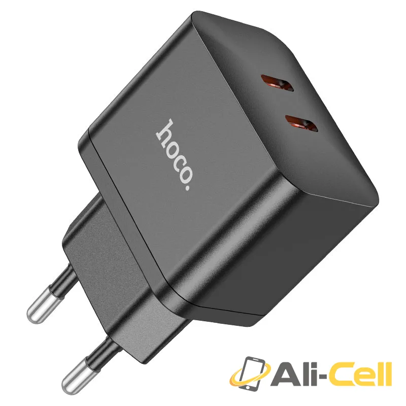 Wall charger “N29 Triumph” PD35W EU set with cable (N29 Black, Single)