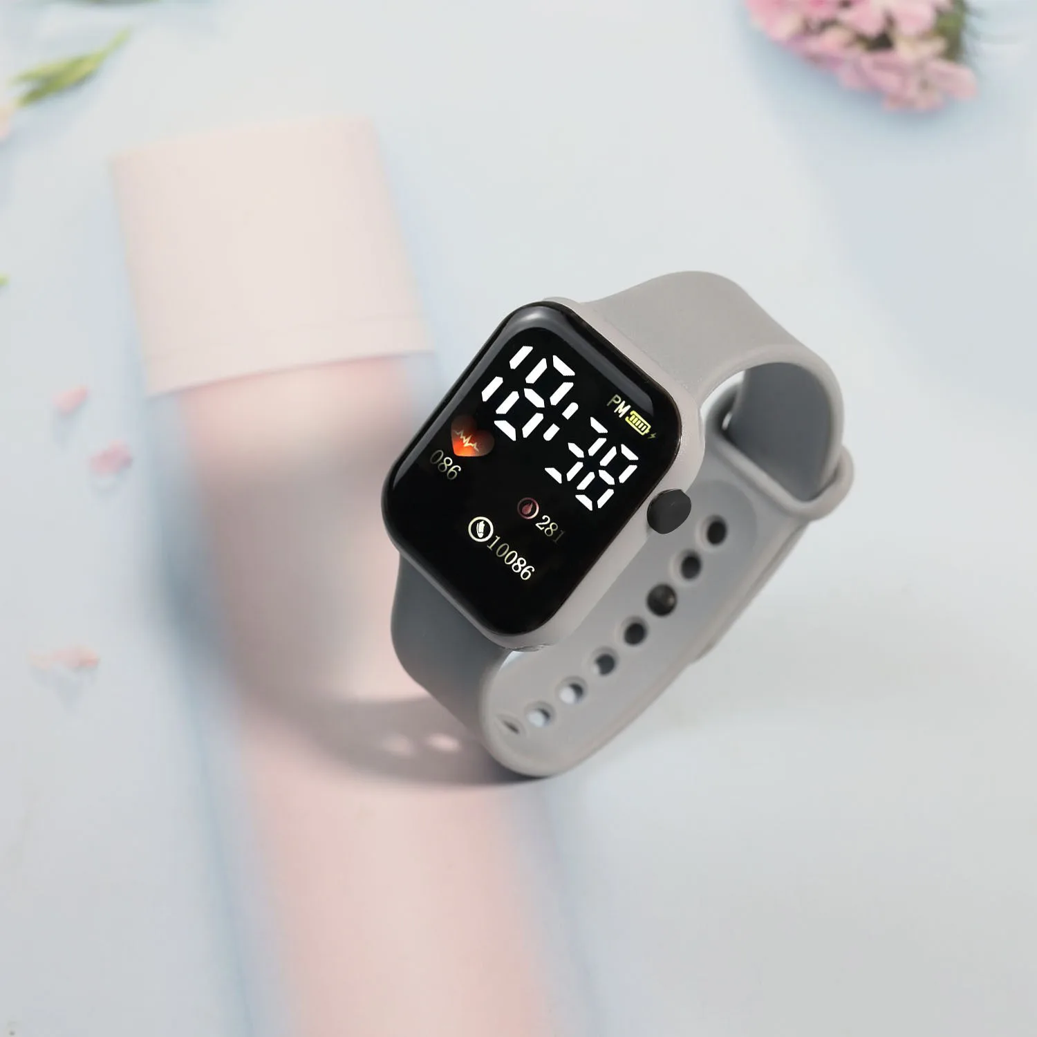 Smart Home Unisex LED Digital Sports Watch — 9
