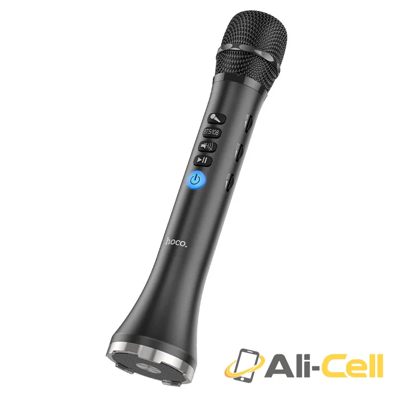 Microphone “BK9 Singing” wireless karaoke mic (Bk9 Black)