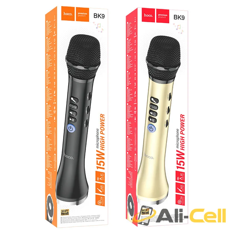 Microphone “BK9 Singing” wireless karaoke mic (Bk9 Black) — 7