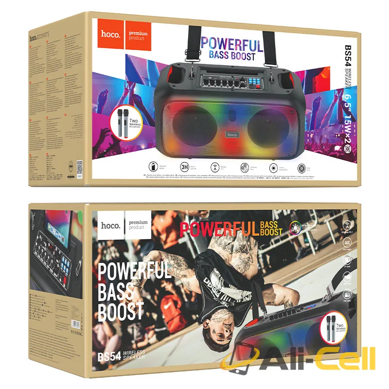 Wireless speaker “BS54 Party” portable loudspeaker (Bs54 Black) — 7