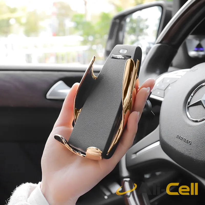 Car wireless charger «CA34 Elegant» air outlet and dashboard mount — 6