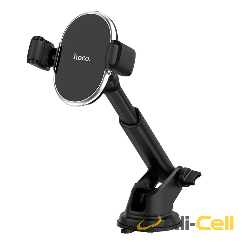 Car wireless charger “S12 Rich power” dashboard suction base (S12 Black Silver) — 4
