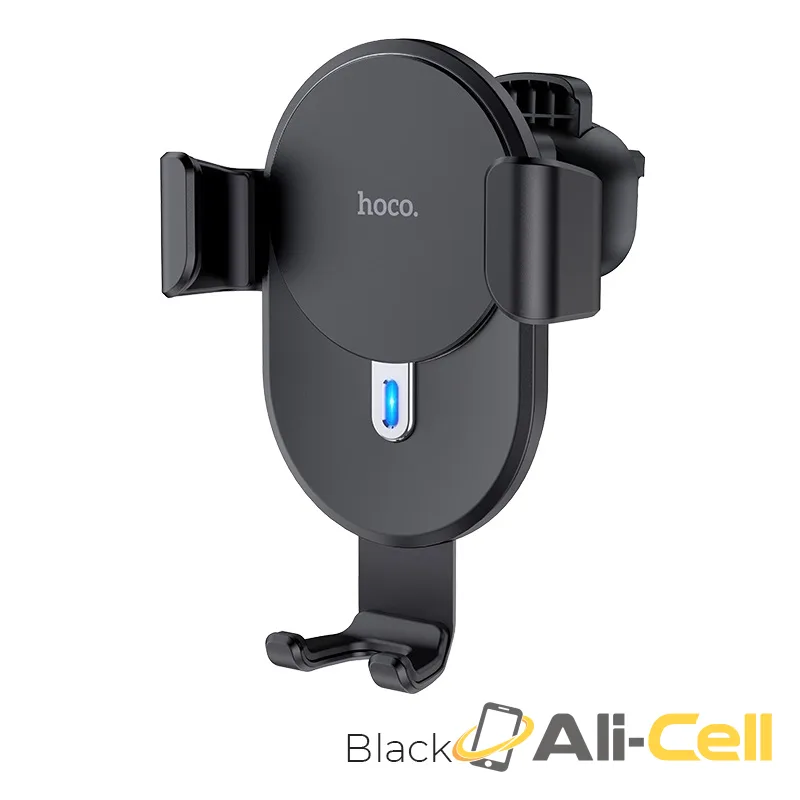 Car wireless charger “CW25 Delight” for air outlet (Cw25 Black)