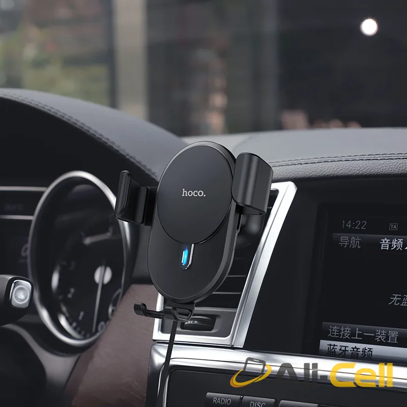 Car wireless charger “CW25 Delight” for air outlet (Cw25 Black) — 6
