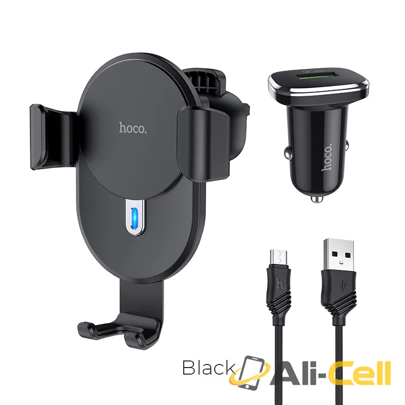 Car wireless charger “CW25 Delight” set with QC3.0 charger