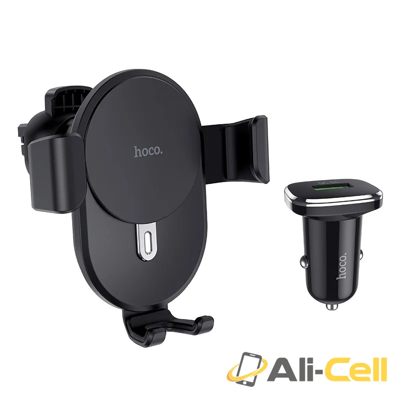 Car wireless charger “CW25 Delight” set with QC3.0 charger — 2