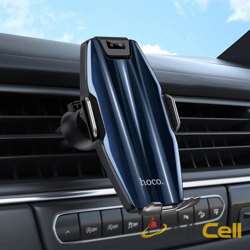 Car wireless charger “S45 Energia” for dashboard and air outlet (S45 Metal Gray) — 5