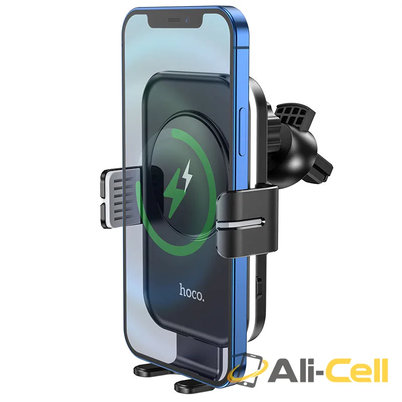 Car wireless charger “CA80 Buddy” for air outlet (Ca80 Black Gray) — 3