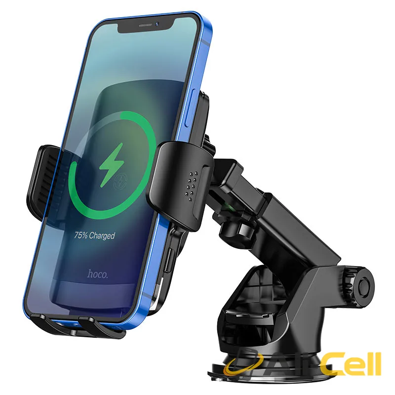 Car wireless charger “CA84 Avangard” for air outlet and dashboard (Ca84 Black) — 3