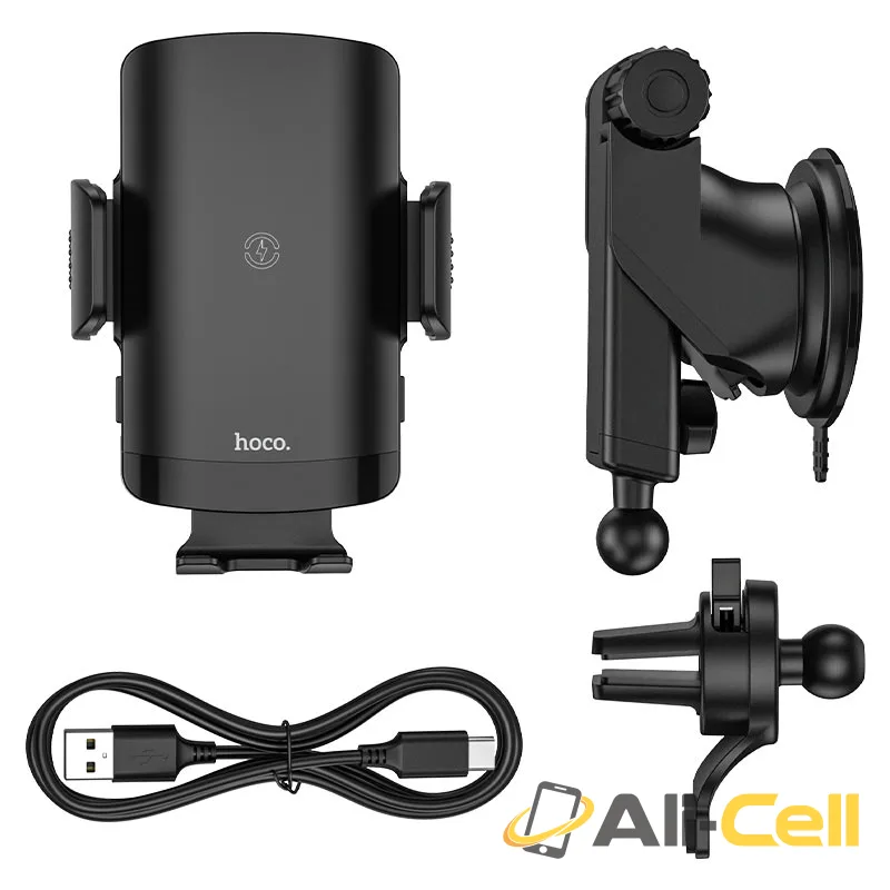Car wireless charger “CA84 Avangard” for air outlet and dashboard (Ca84 Black) — 4