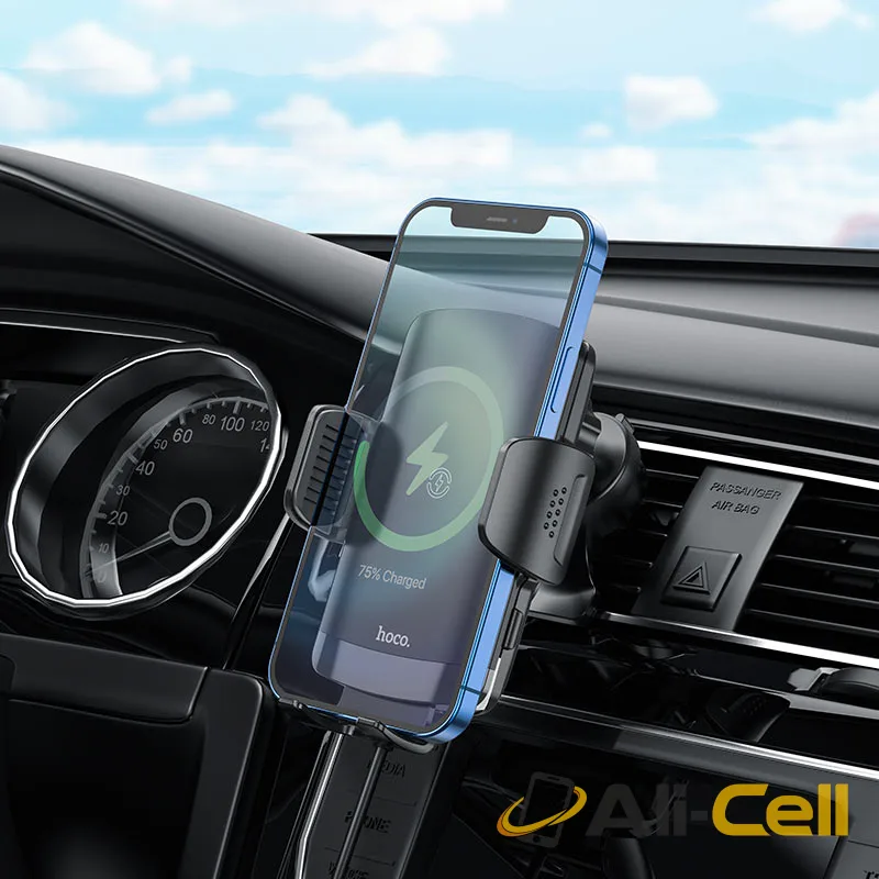 Car wireless charger “CA84 Avangard” for air outlet and dashboard (Ca84 Black) — 5
