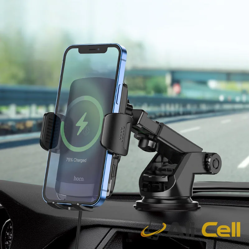 Car wireless charger “CA84 Avangard” for air outlet and dashboard (Ca84 Black) — 6