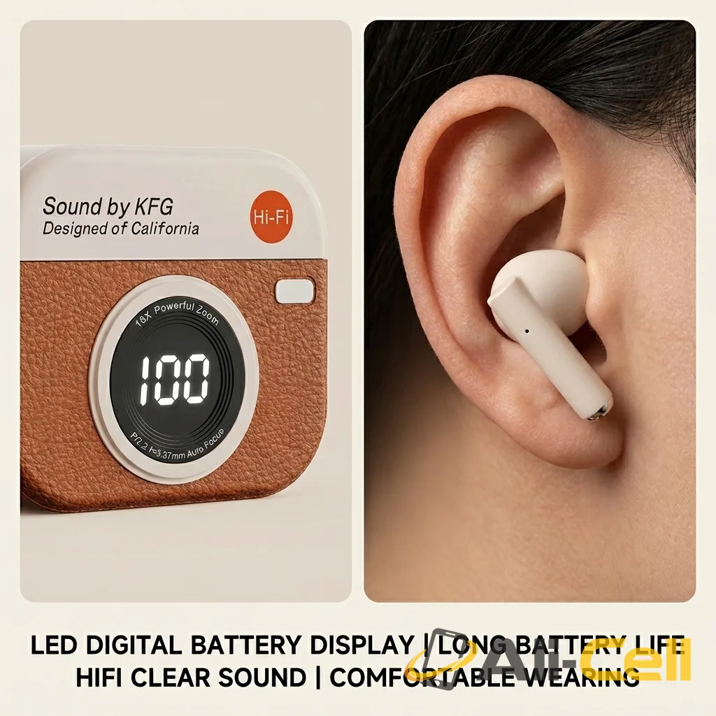 Retro Wireless  High Quality Sports TWS Earbuds — 4