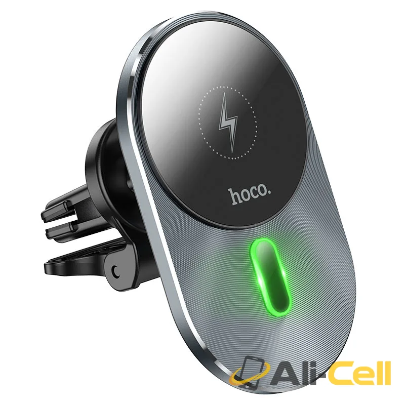 Car wireless charger “CA91 Magic” magnetic for air outlet (Ca91 Gray) — 2