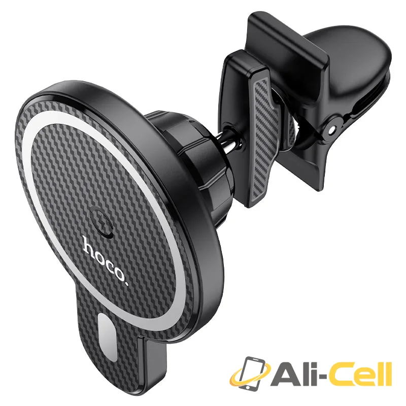 Car wireless charger “CA85 Ultra-fast” magnetic for air outlet (Ca85 Black)