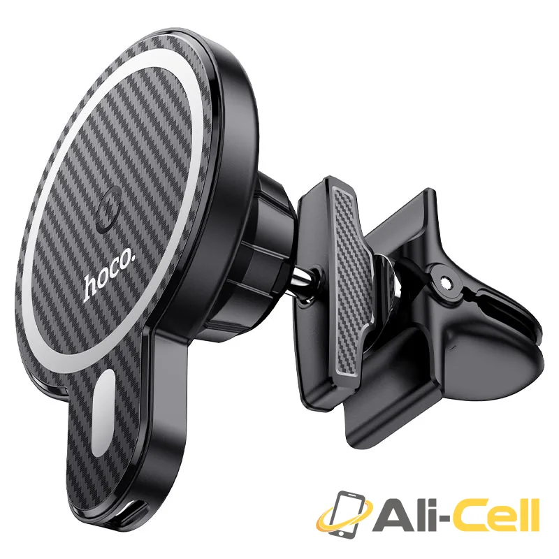 Car wireless charger “CA85 Ultra-fast” magnetic for air outlet (Ca85 Black) — 2