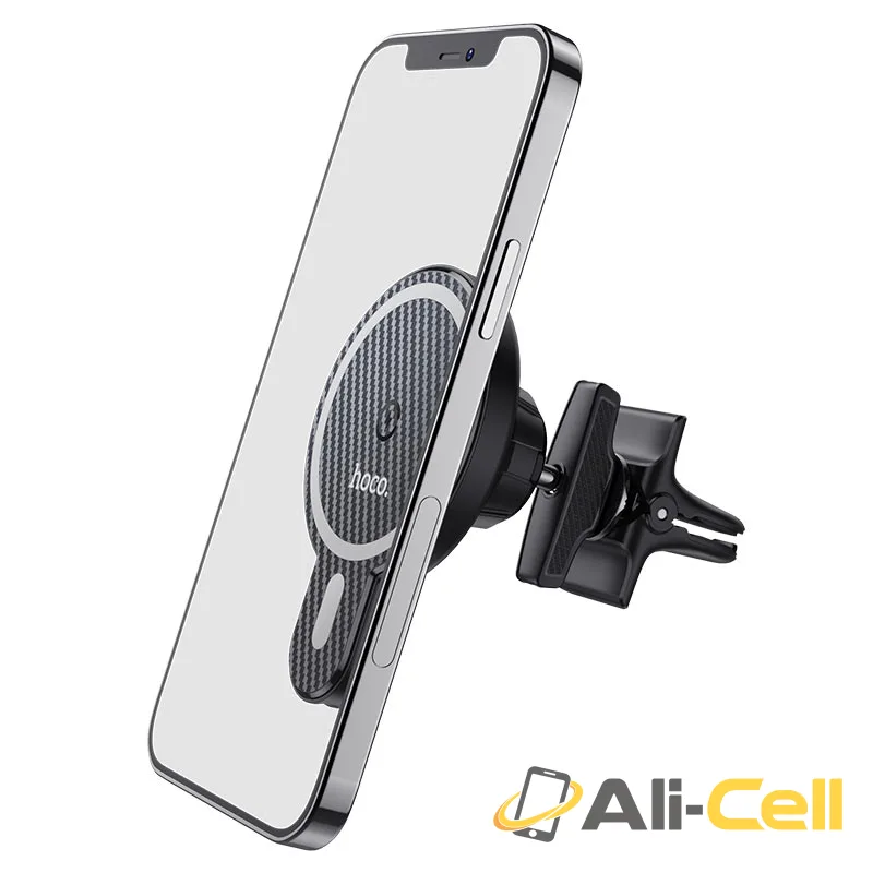 Car wireless charger “CA85 Ultra-fast” magnetic for air outlet (Ca85 Black) — 3