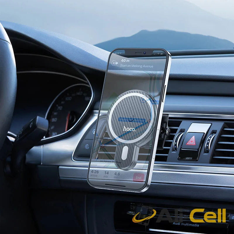 Car wireless charger “CA85 Ultra-fast” magnetic for air outlet (Ca85 Black) — 5