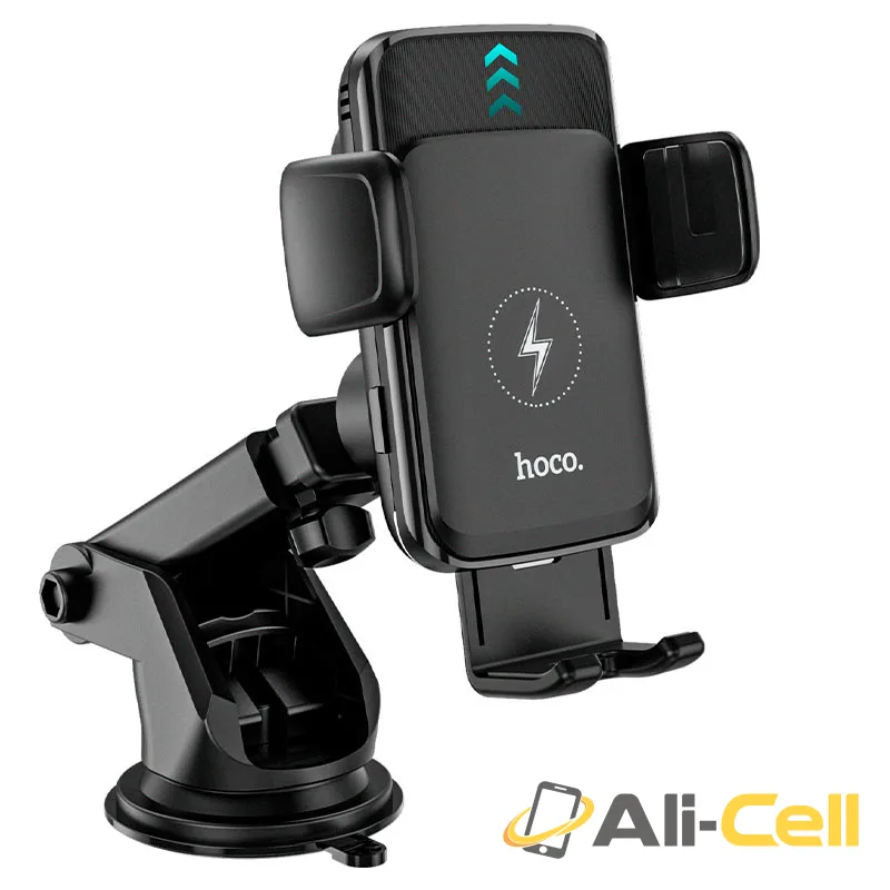 Car wireless charger “S35 Smart alignment” for dashboard and air outlet (S35 Black)