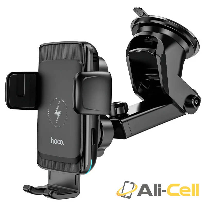 Car wireless charger “S35 Smart alignment” for dashboard and air outlet (S35 Black) — 4