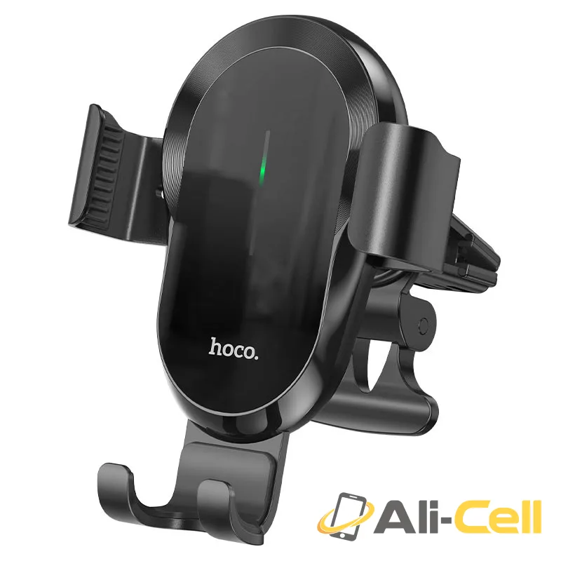 Car wireless charger “CA105 Guide” for air outlet (Ca105 Black) — 2