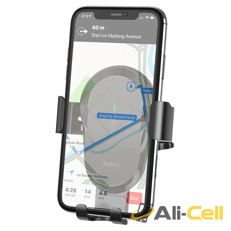 Car wireless charger “CA105 Guide” for air outlet (Ca105 Black) — 4