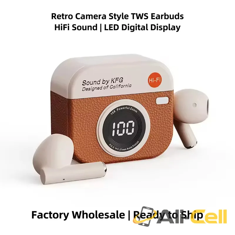 Retro Wireless  High Quality Sports TWS Earbuds — 3