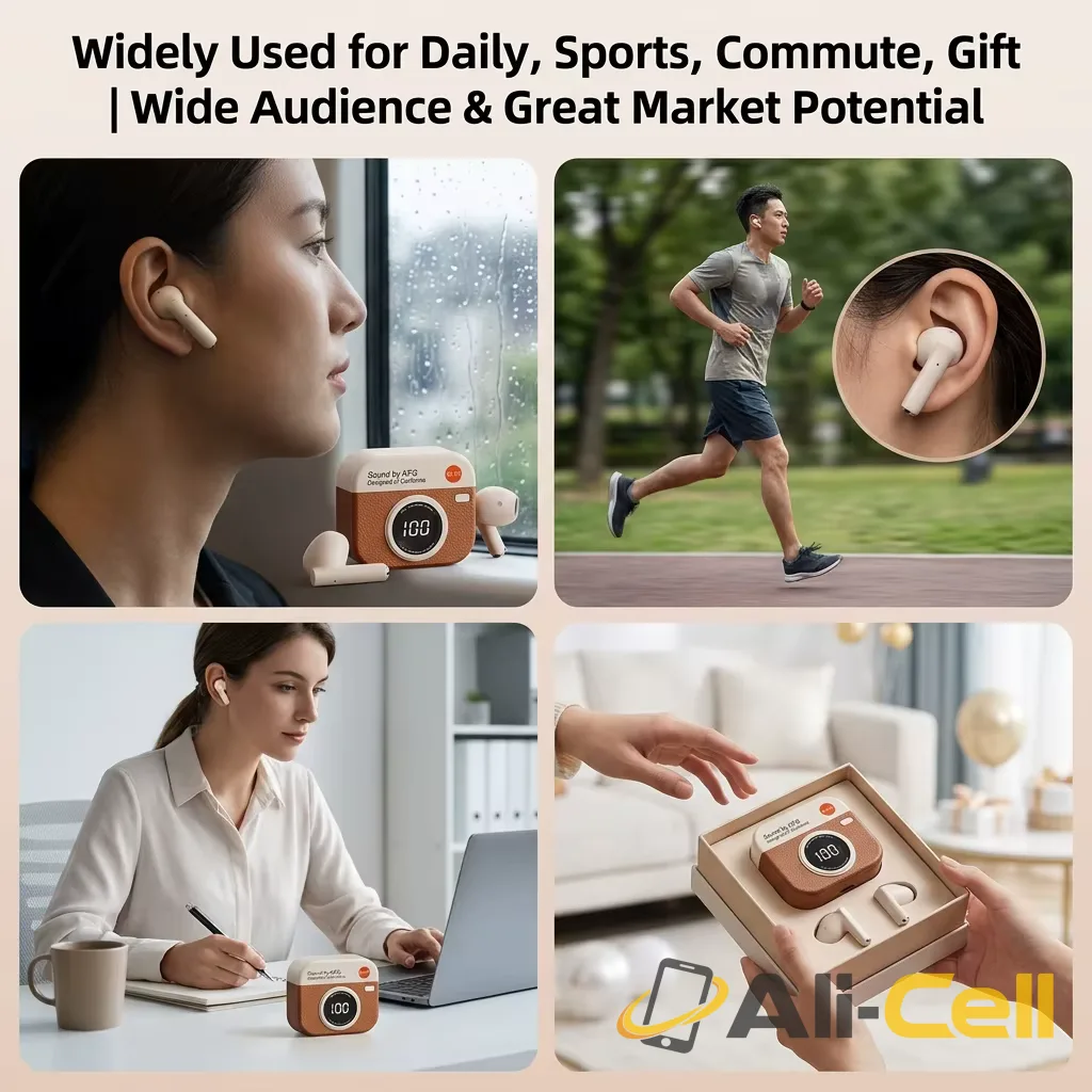 Retro Wireless  High Quality Sports TWS Earbuds — 5