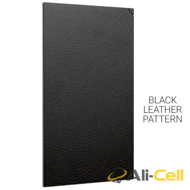 Back film series GB003 for smart film cutting machine set 20pcs (Gb003 20pcs Black Leather Pattern)