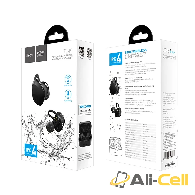 True wireless earphones “ES15 Soul sound” headset with mic — 7
