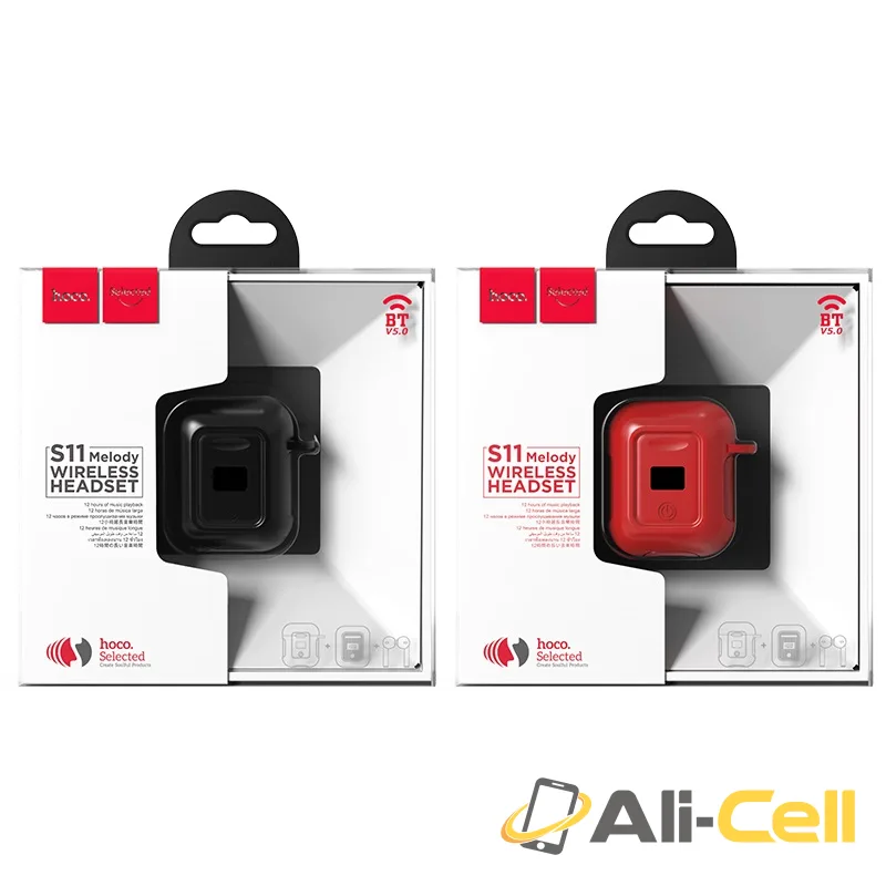Wireless headset “S11 Melody” with charging case (S11 Black) — 7