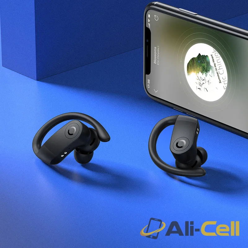 Wireless headset “ES40 Genial” TWS with charging case (Es40 Black) — 5