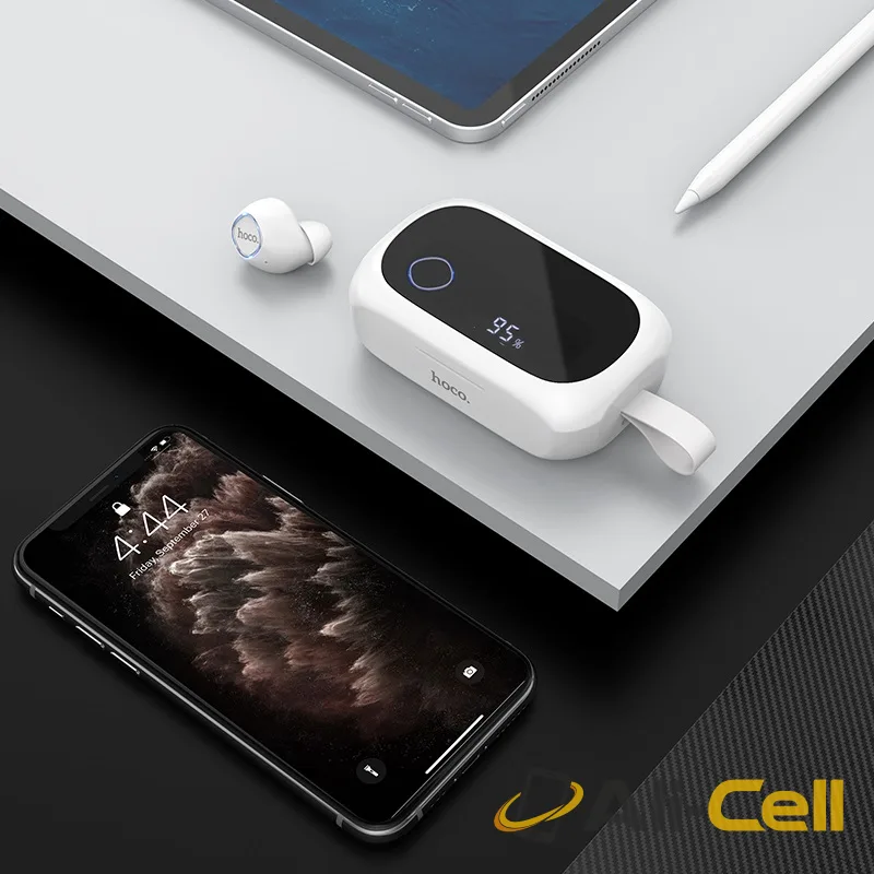 Wireless headset “ES37 Treasure song” with charging case (Es37 Black) — 6