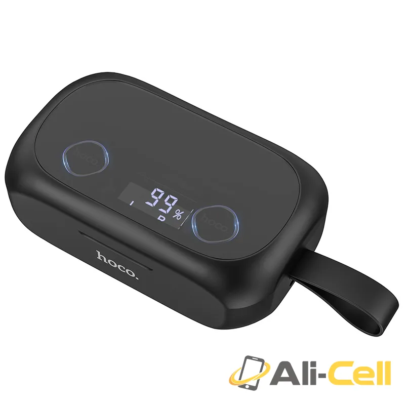 Wireless headset “ES37 Treasure song” with charging case (Es37 White) — 3