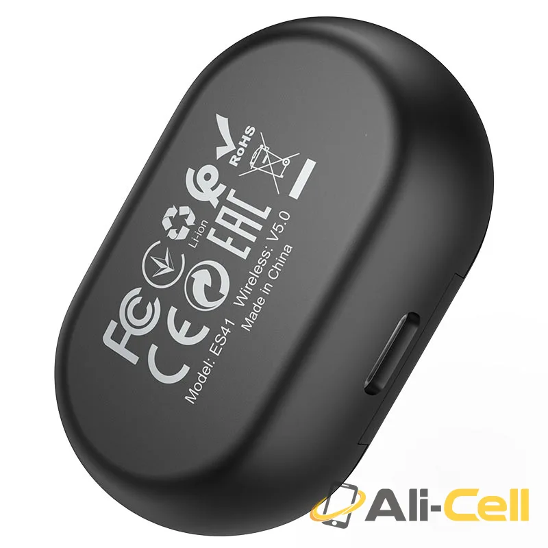 Wireless headset “ES41 Clear sound” TWS with charging case (Es41 White) — 4