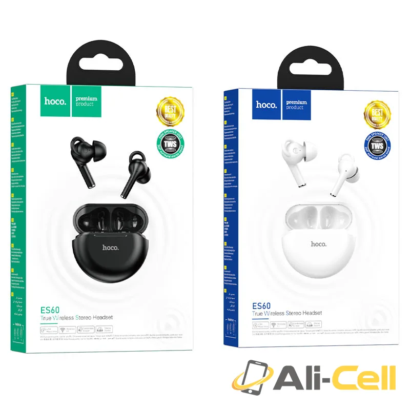 Wireless headset “ES60 Conqueror” TWS with charging case (Es60 White) — 7