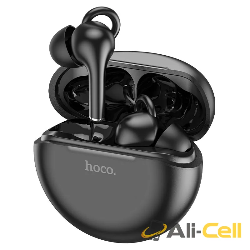 Wireless headset “ES60 Conqueror” TWS with charging case (Es60 Black) — 2