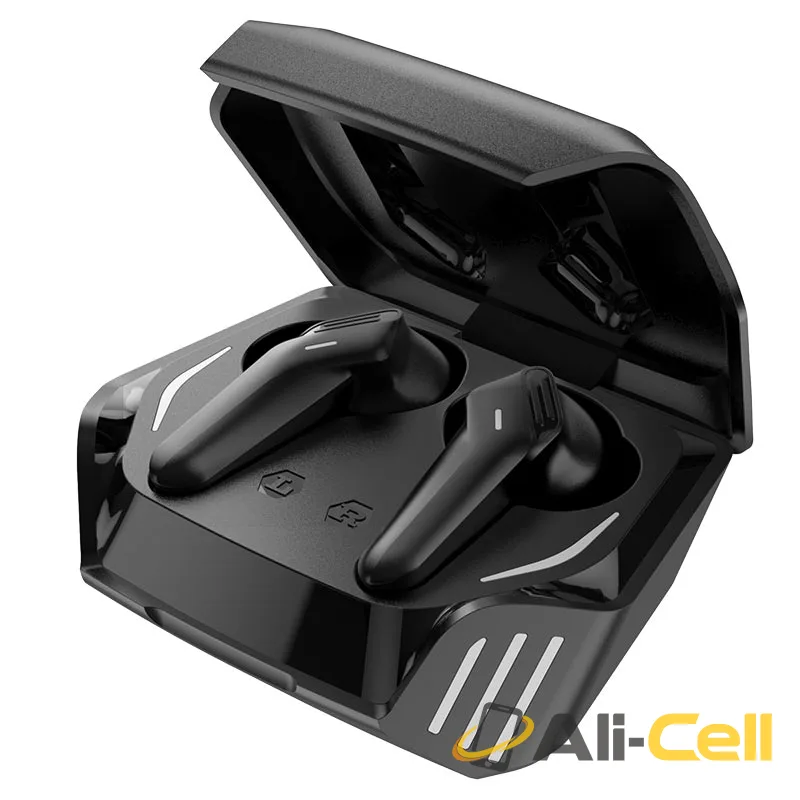 Gaming wireless headset “S21 Magic shadow” with charging case (S21 Yellow) — 3