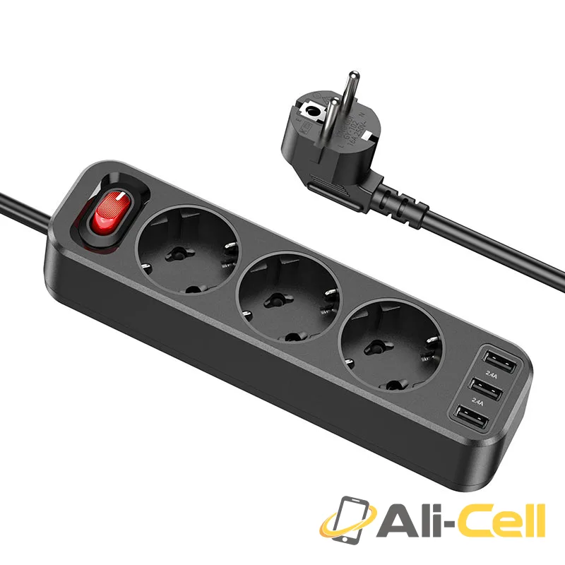 Extension socket “NS2” EU / GER (Ns2 Black)