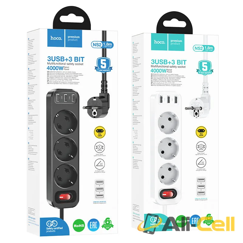 Extension socket “NS2” EU / GER (Ns2 Black) — 7