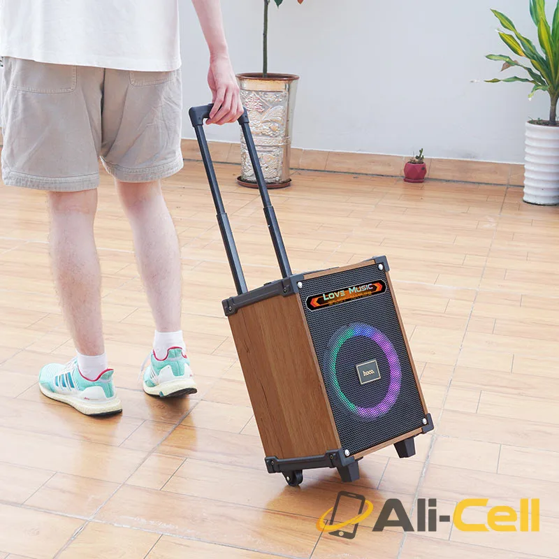 Wireless speaker “HA2 Wave” portable loudspeaker (Ha2 Wooden Pattern) — 6