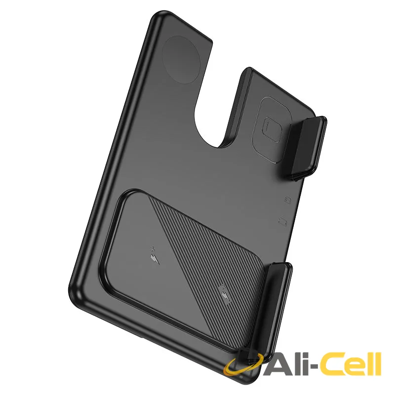 Wireless charger “CQ2 Flash” folding 3-in-1 (Cq2 Black)