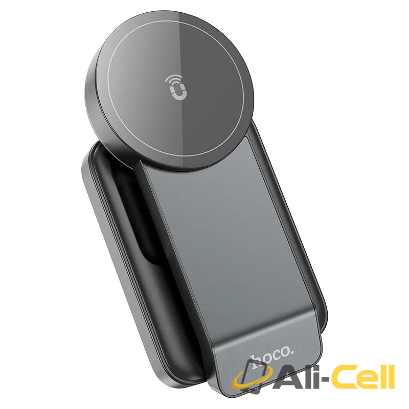Wireless charger “CQ3 Noble” folding magnetic (Cq3 Milky White) — 3