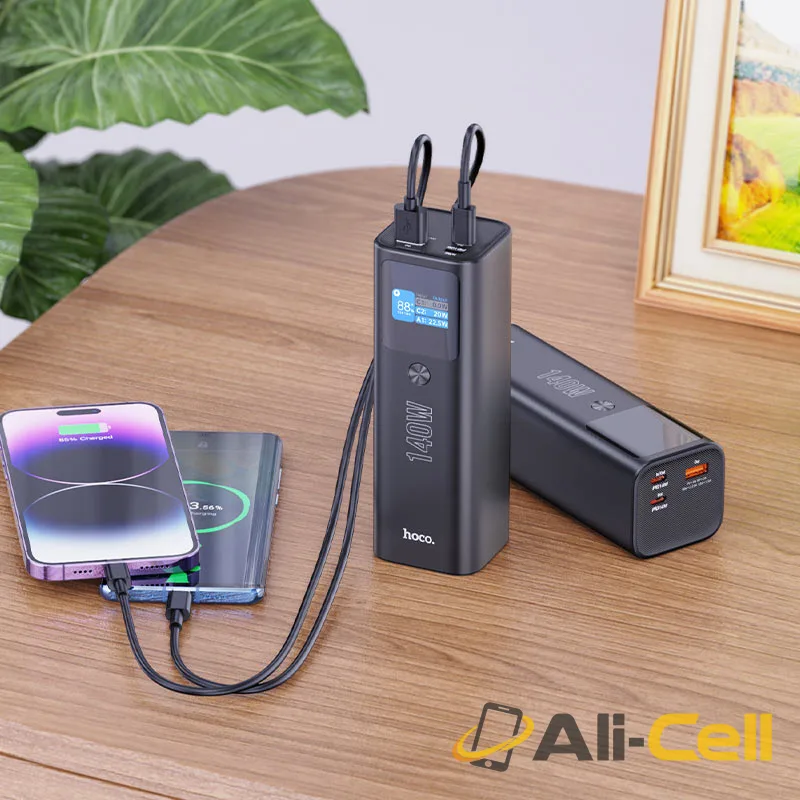 Power bank “Q17 Electric” PD140W 25000mAh (Q17 Black) — 5