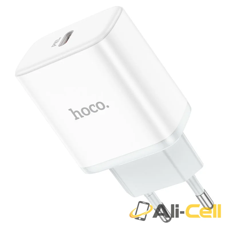 Wall charger “C104A Stage” PD20W EU cable set (C104a Set Tc Ltn White, Set With Type C To Lightning Cable) — 4