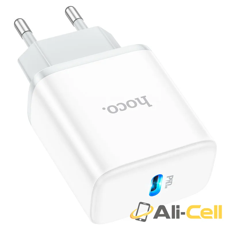 Wall charger “C104A Stage” PD20W EU cable set (C104a Set Tc Ltn White, Set With Type C To Lightning Cable) — 5