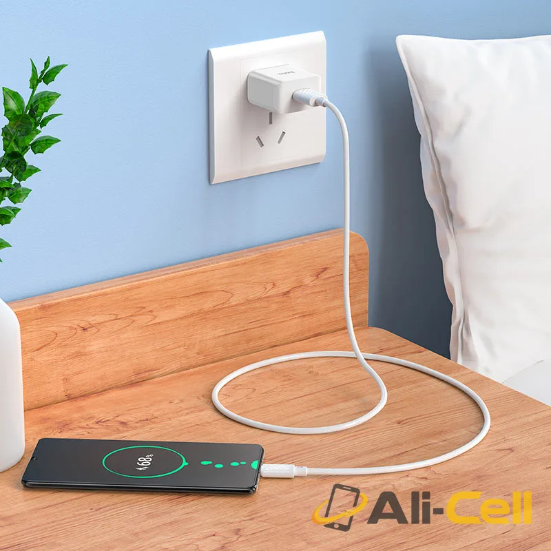 Wall charger “C106 Leisure” US cable set (C106 Set Usb Tc White, Set With Type C Cable) — 7