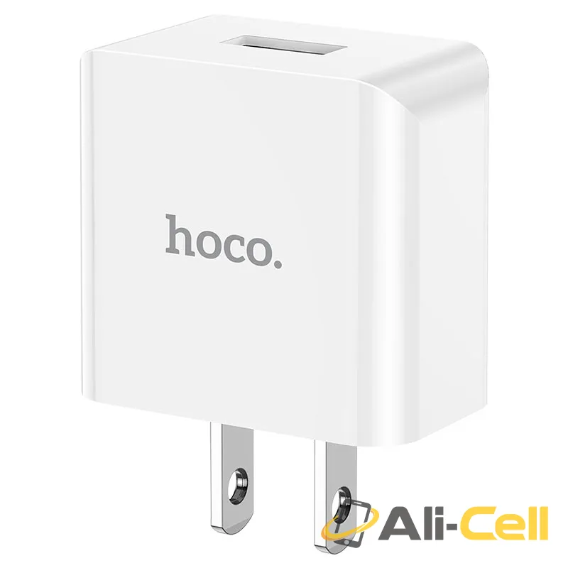 Wall charger “C106 Leisure” US cable set (C106 White, Single)
