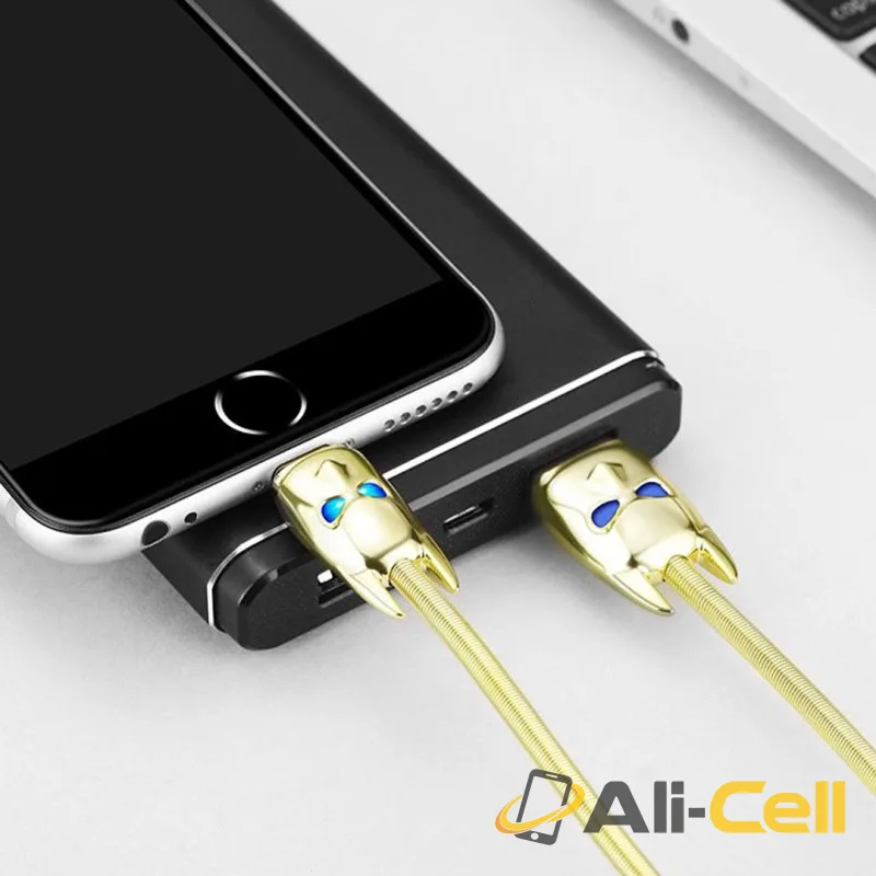 Cable “U30 Shadow knight” charging data Lightning (1.2m) — 6